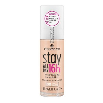 Essence Stay All Day 16h Long Lasting Foundation 08 Soft Vanilla